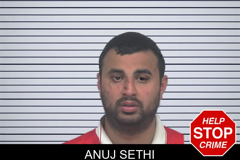 Anuj Sethi mugshot