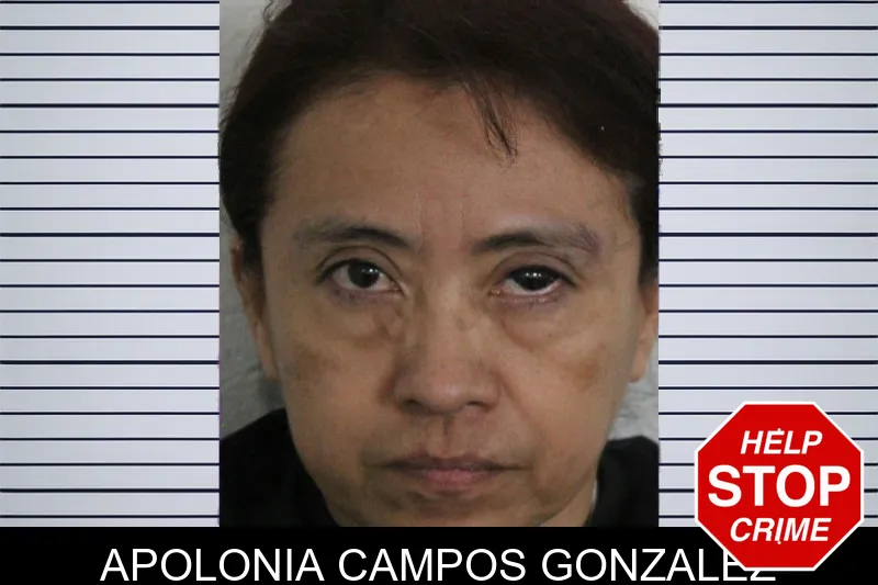 Apolonia Campos Gonzalez mugshot