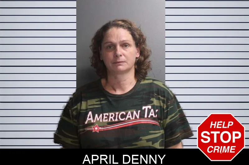 April Denny mugshot