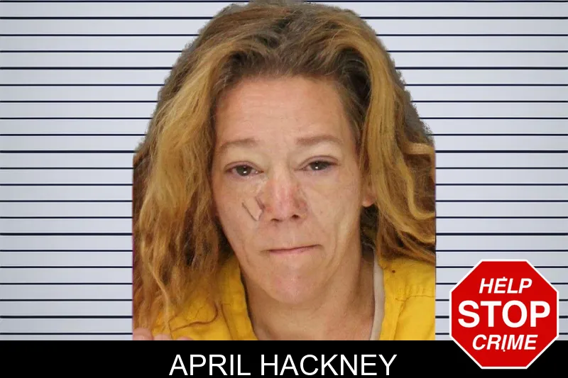 April Hackney mugshot