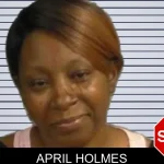 April Holmes mugshot