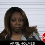 April Holmes mugshot – Lamar County , Georgia April Holmes mugshot