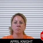 April Knight mugshot