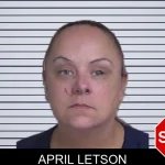 April Letson mugshot