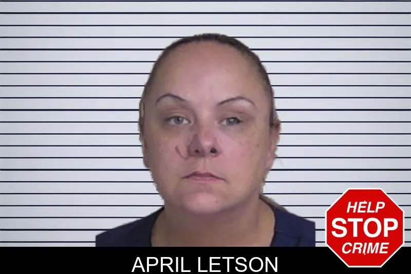 April Letson mugshot