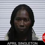 April Singleton mugshot