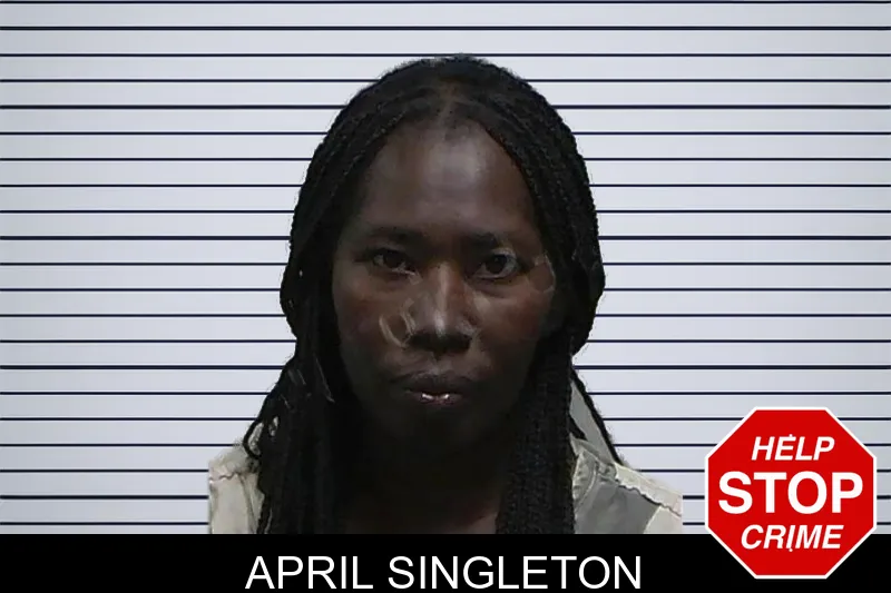 April Singleton mugshot