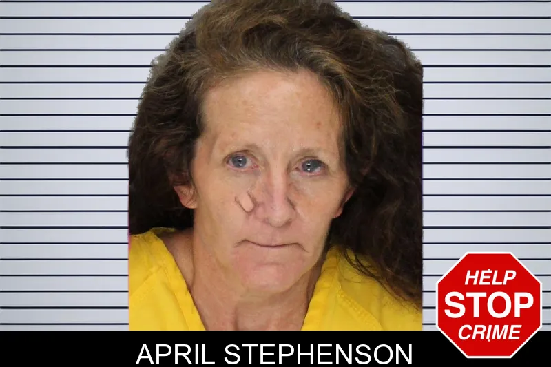April Stephenson mugshot