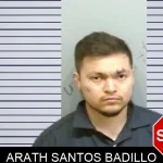 Arath Santos Badillo mugshot