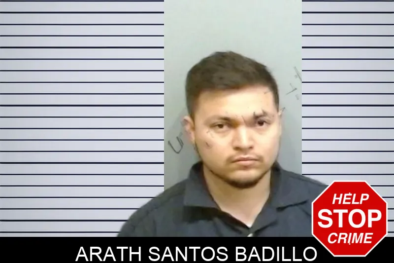 Arath Santos Badillo mugshot