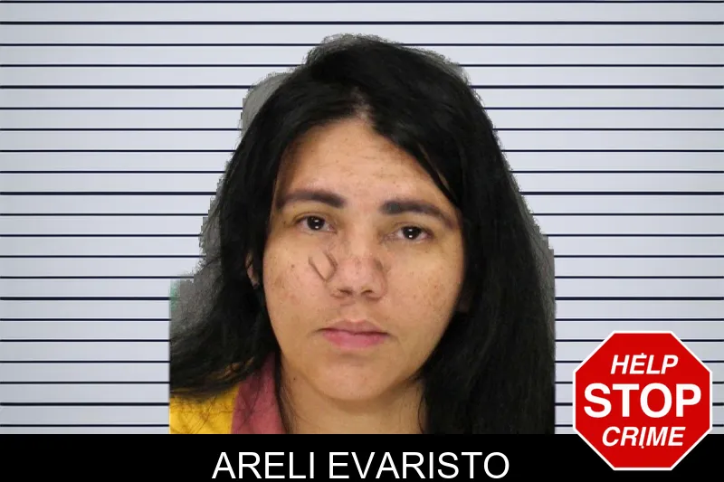Areli Evaristo mugshot