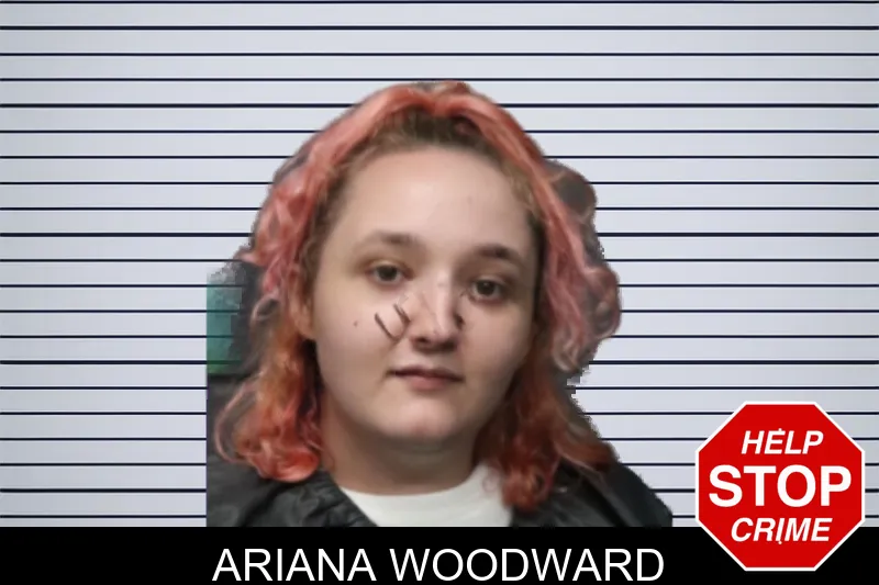 Ariana Woodward mugshot