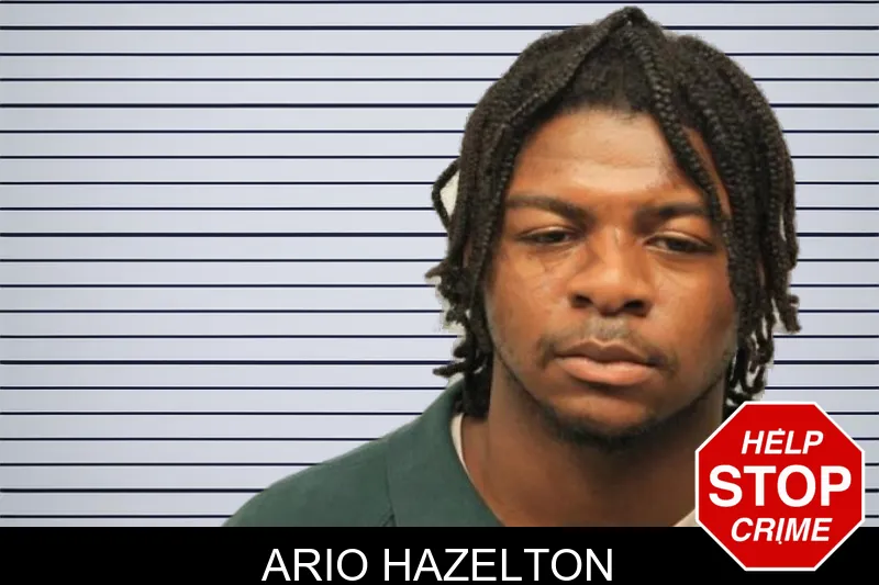 Ario Hazelton mugshot