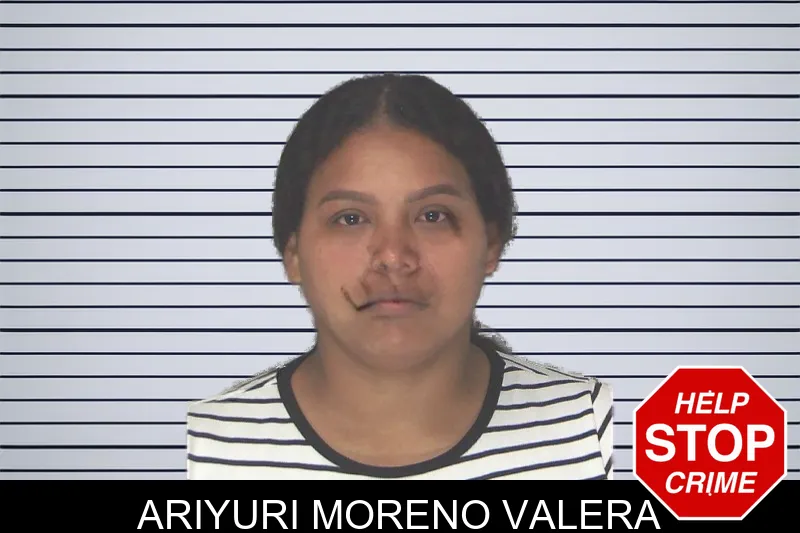 Ariyuri Moreno Valera mugshot