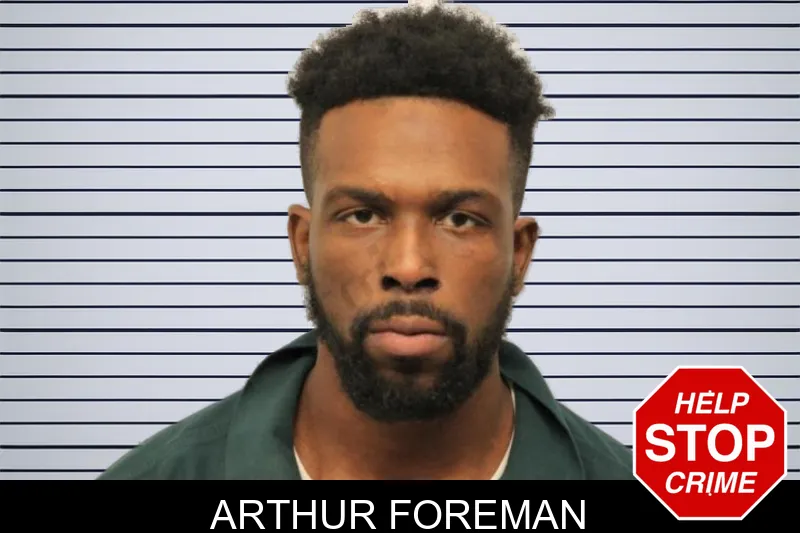 Arthur Foreman mugshot