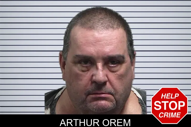 Arthur Orem mugshot