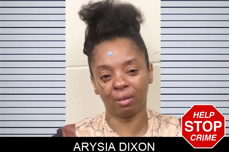 Arysia Dixon mugshot