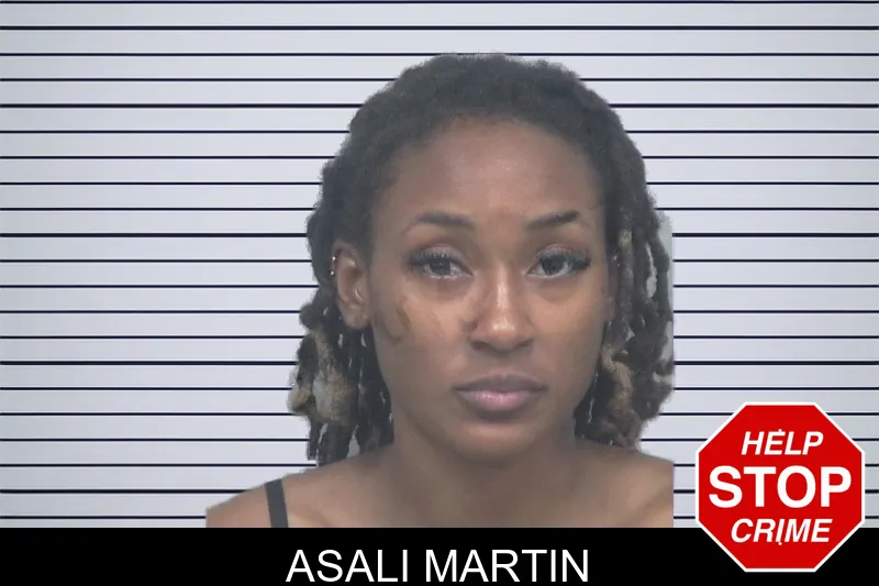 Asali Martin mugshot
