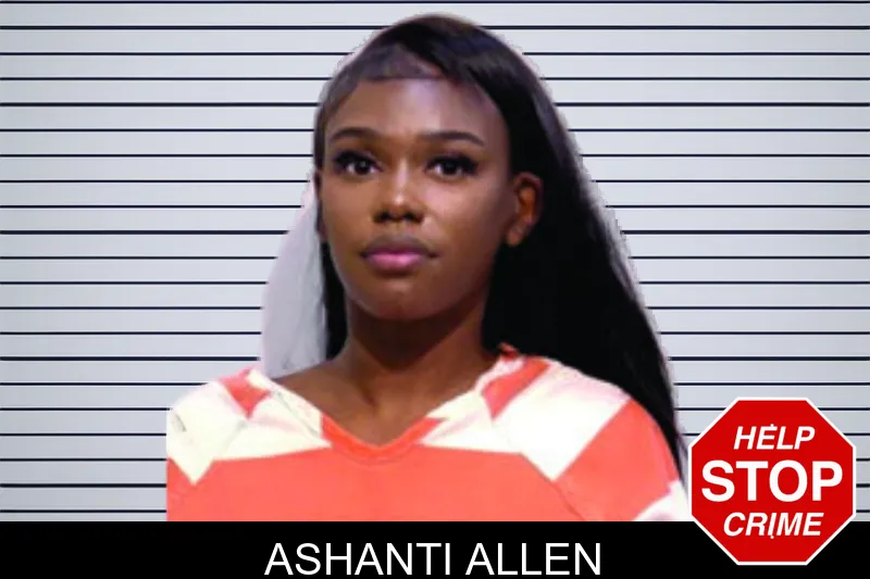 Ashanti Allen mugshot