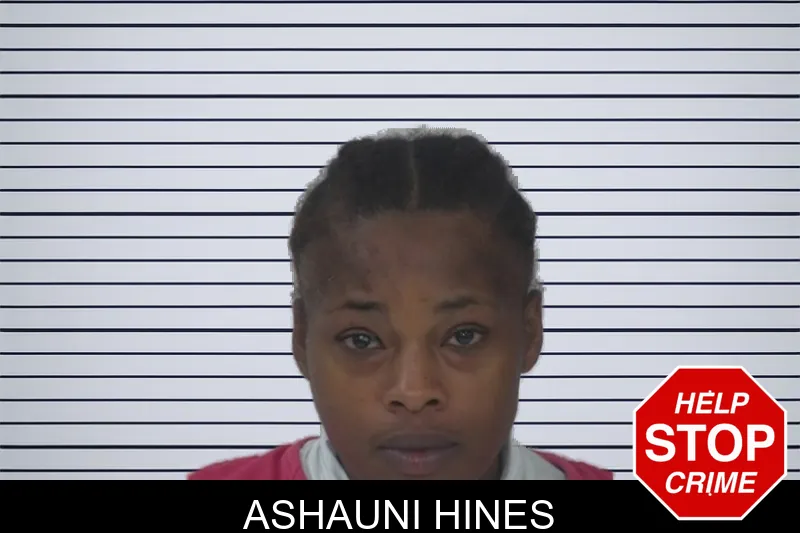 Ashauni Hines mugshot