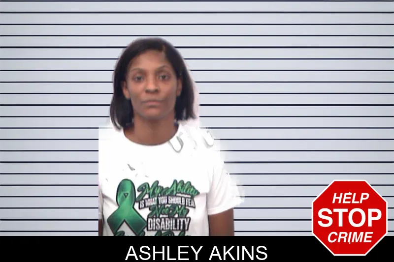 Ashley Akins mugshot