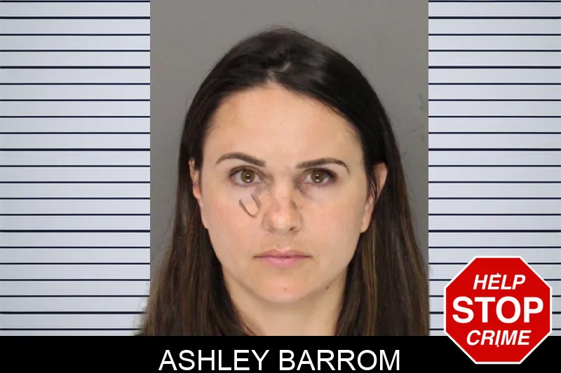Ashley Barrom mugshot