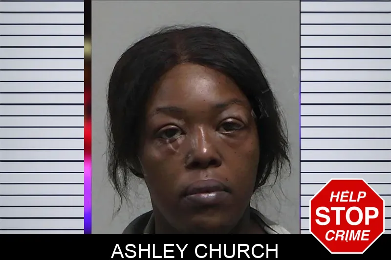 Ashley Church mugshot