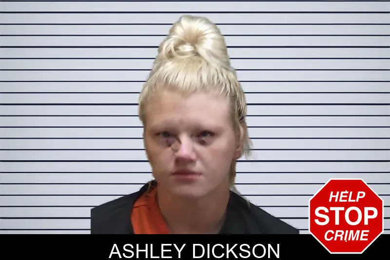 Ashley Dickson mugshot