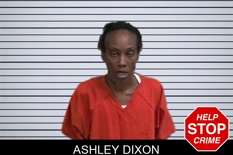 Ashley Dixon mugshot