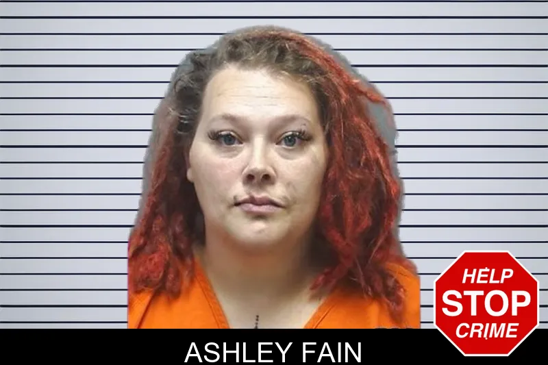 Ashley Fain mugshot