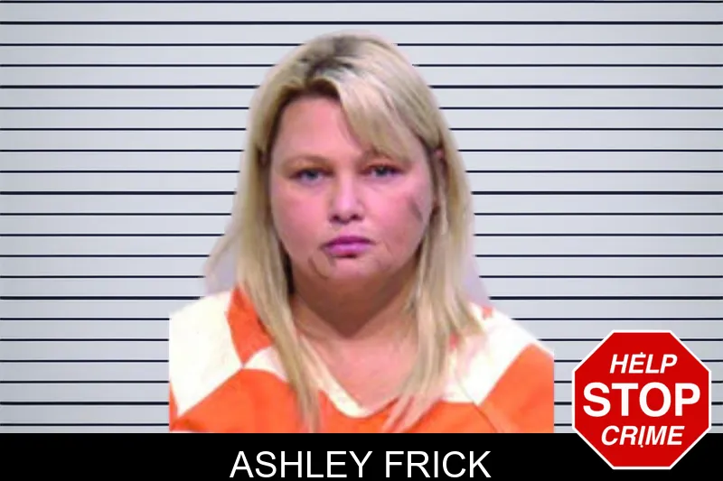 Ashley Frick mugshot