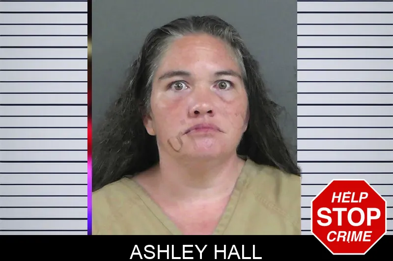 Ashley Hall mugshot