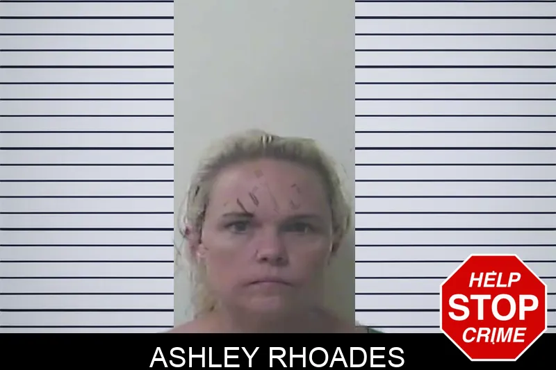 Ashley Rhoades mugshot