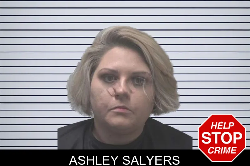 Ashley Salyers mugshot