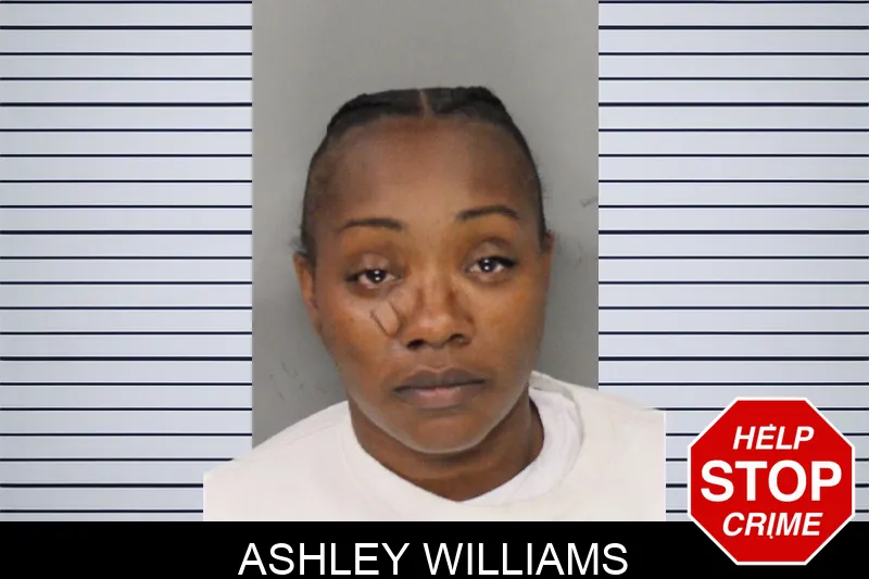 Ashley Williams mugshot
