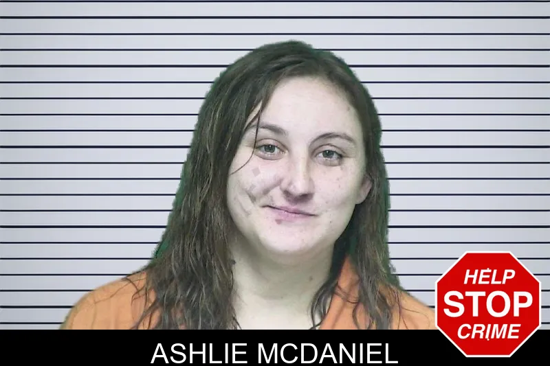 Ashlie McDaniel mugshot