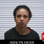 Ashlyn Hicks mugshot