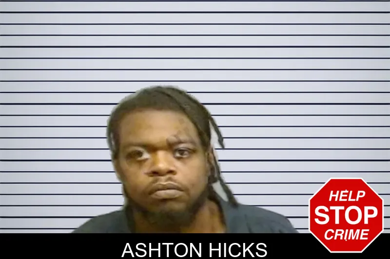 Ashton Hicks mugshot