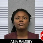 Asia Ramsey mugshot