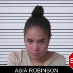 Asia Robinson mugshot
