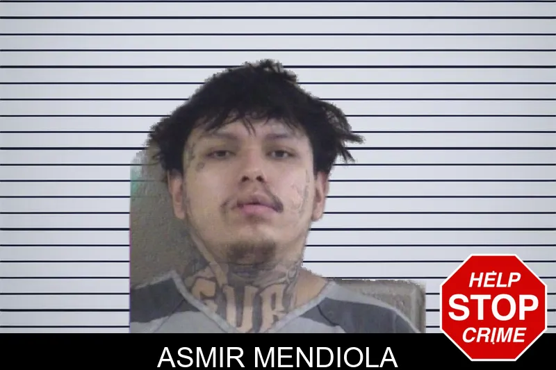 Asmir Mendiola mugshot