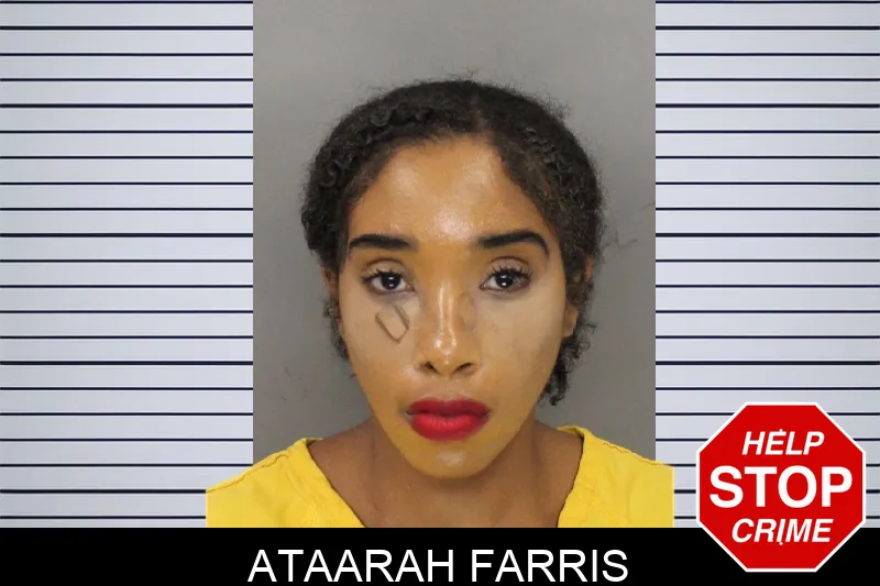 Ataarah Farris mugshot – Cobb County , Georgia Ataarah Farris mugshot