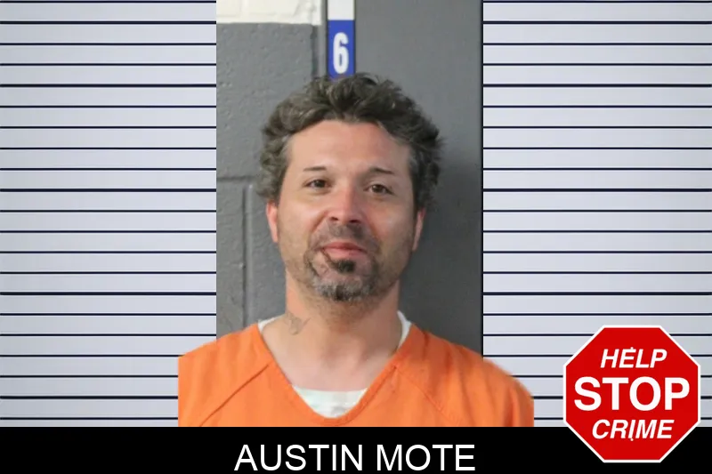 Austin Mote mugshot