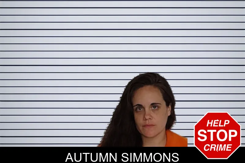Autumn Simmons mugshot
