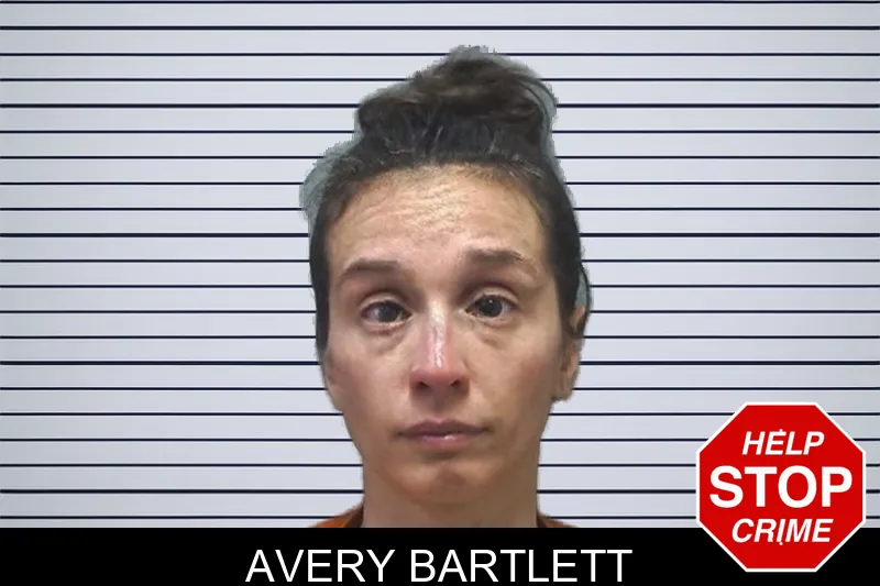 Avery Bartlett mugshot