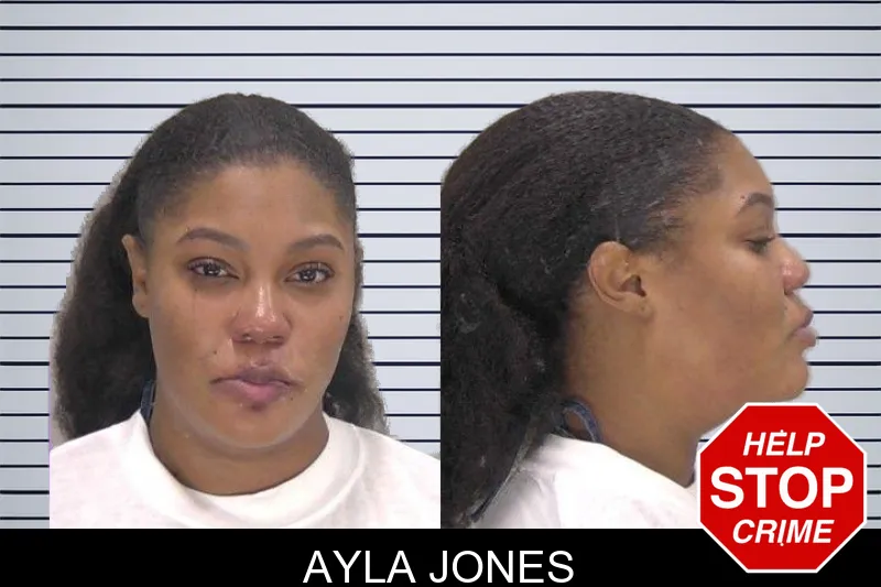 Ayla Jones mugshot