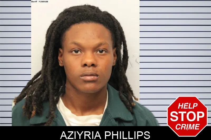 Aziyria Phillips mugshot