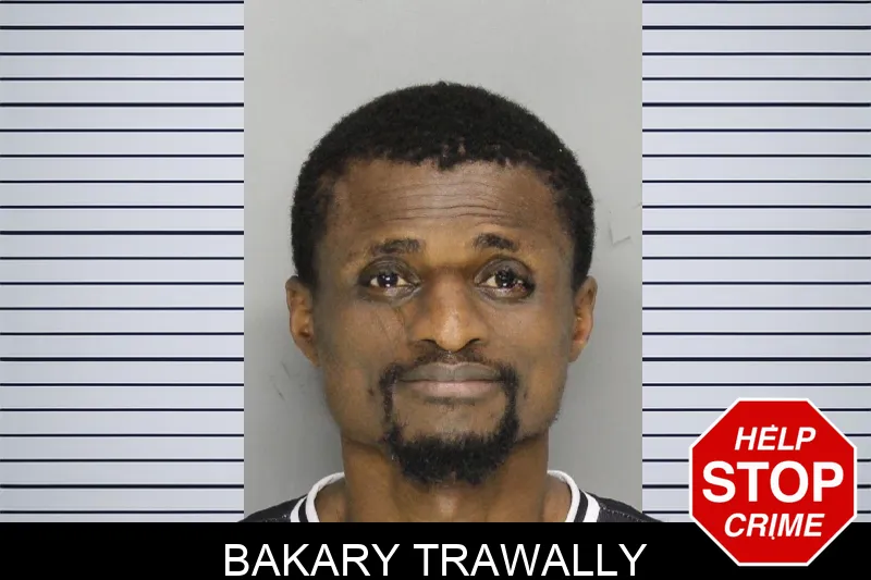 Bakary Trawally mugshot