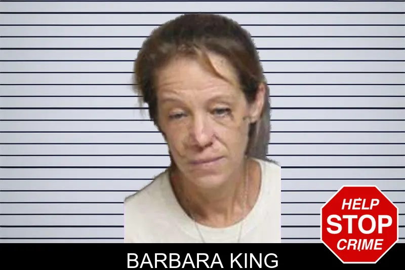 Barbara King mugshot