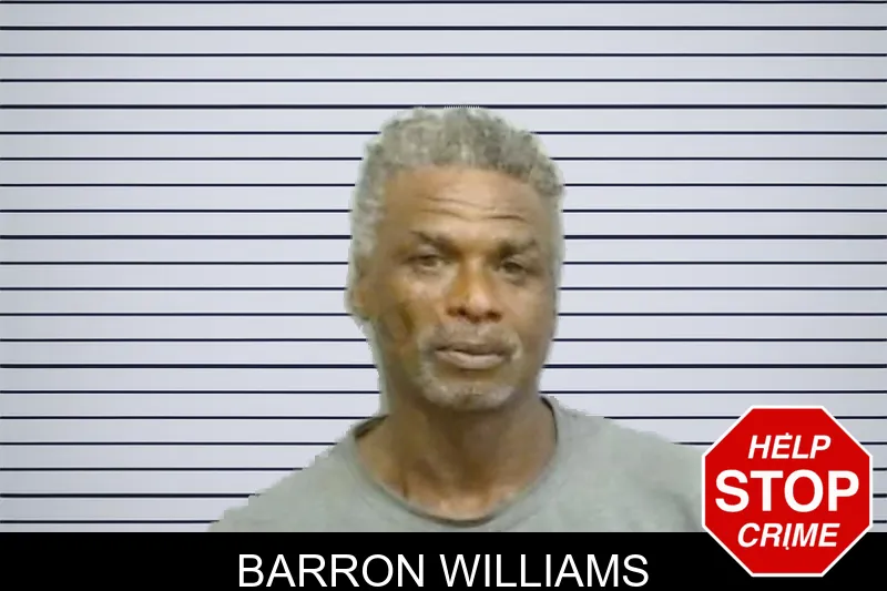 Barron Williams mugshot